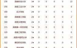 湖南的大学排名