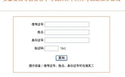 安徽自考网考场查询
